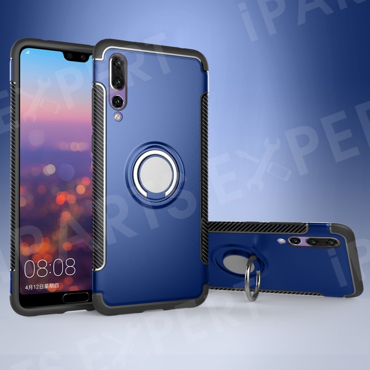 Carbon Fiber Texture TPU + PC Combo Mobile Cover Shell with Kickstand for Huawei P20 Pro - Dark Blue, Huawei P20 Pro
Carbon Fiber Texture TPU + PC Combo Mobile Cover Shell with Kickstand for Huawei P20 Pro - Dark Blue, Huawei P20 Pro