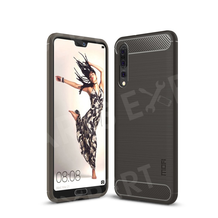MOFI Carbon Fiber Texture Brushed TPU Phone Casing for Huawei P20 Pro - Grey, Huawei P20 Pro
MOFI Carbon Fiber Texture Brushed TPU Phone Casing for Huawei P20 Pro - Grey, Huawei P20 Pro