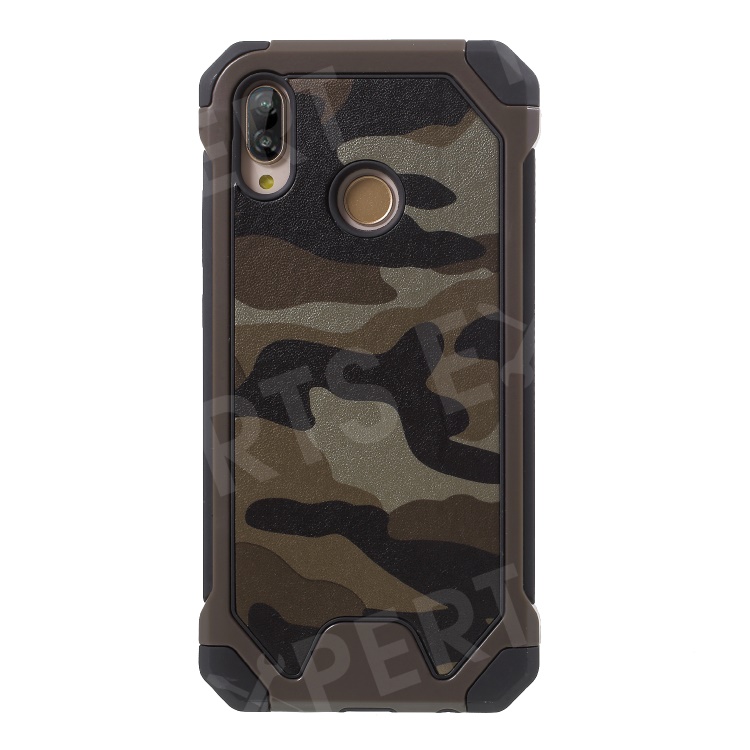 Camouflage Pattern Leather Coated PC TPU Hybrid Mobile Pone Cover for Huawei P20 Lite / Nova 3e - Brown, Huawei P20 Lite (2018)
Camouflage Pattern Leather Coated PC TPU Hybrid Mobile Pone Cover for Huawei P20 Lite / Nova 3e - Brown, Huawei P20 Lite (2018)
