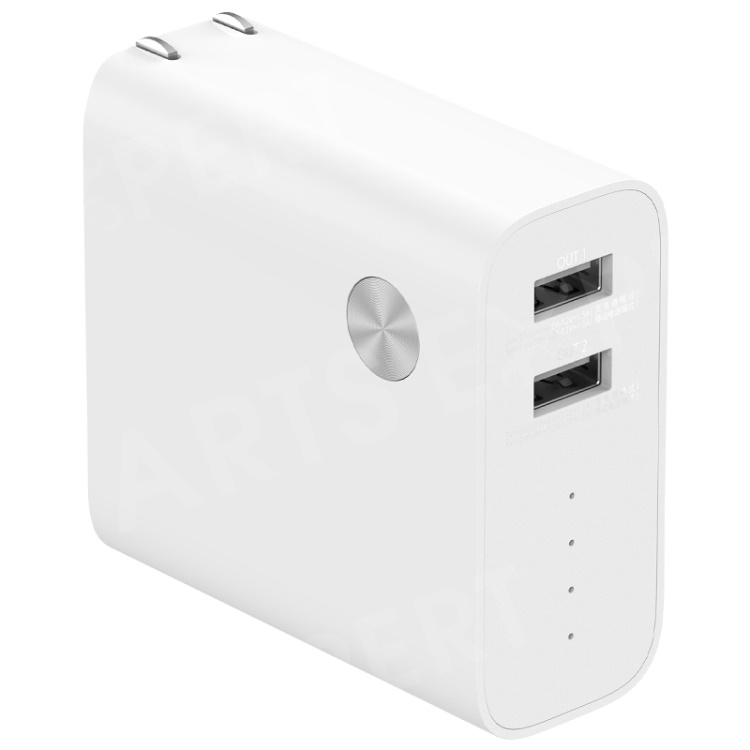 XIAOMI CBQ01ZM Dual USB Mobile External Power Bank Wall Charger 2-in-1 (US/CN Plug) for iPhone Samsung Xiaomi etc., iPhone X
XIAOMI CBQ01ZM Dual USB Mobile External Power Bank Wall Charger 2-in-1 (US/CN Plug) for iPhone Samsung Xiaomi etc., iPhone X