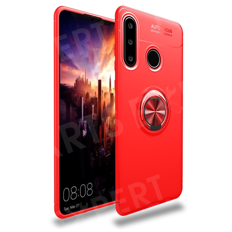 Finger Ring Kickstand TPU Mobile Cover (Built-in Magnetic Metal Sheet) for Huawei P30 Lite - Red, Huawei P30 Lite
Finger Ring Kickstand TPU Mobile Cover (Built-in Magnetic Metal Sheet) for Huawei P30 Lite - Red, Huawei P30 Lite