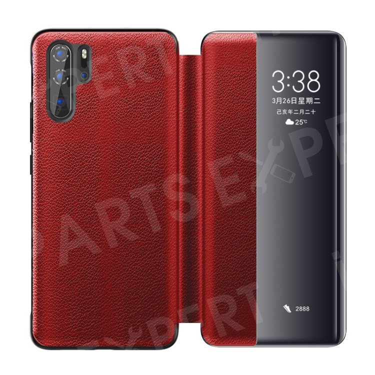 XOOMZ Litchi Texture Wake/Sleep View Window Genuine Leather Phone Case for Huawei P30 Pro - Red, Huawei P30 Pro
XOOMZ Litchi Texture Wake/Sleep View Window Genuine Leather Phone Case for Huawei P30 Pro - Red, Huawei P30 Pro