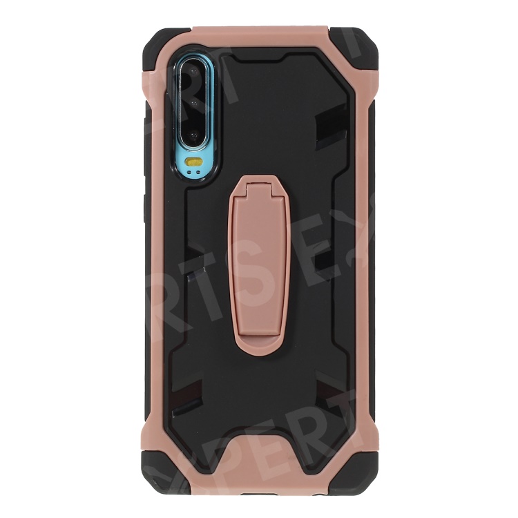 Shock Resistant Kickstand PC TPU Combo Mobile Casing for Huawei P30 - Pink, Huawei P30
Shock Resistant Kickstand PC TPU Combo Mobile Casing for Huawei P30 - Pink, Huawei P30