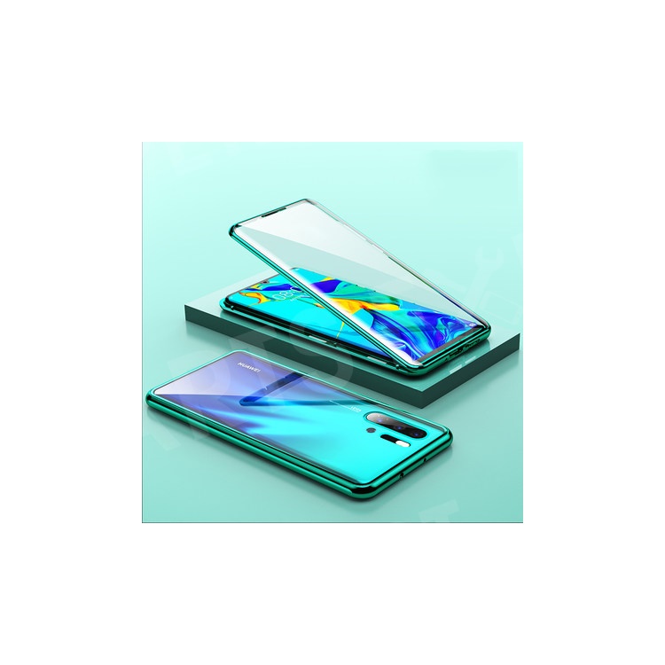 Shock-proof Magnetic Installation Metal Frame + Tempered Glass Alll-round Protective Phone Shell for Huawei P30 - Green, Huawei P30
Shock-proof Magnetic Installation Metal Frame + Tempered Glass Alll-round Protective Phone Shell for Huawei P30 - Green, Huawei P30