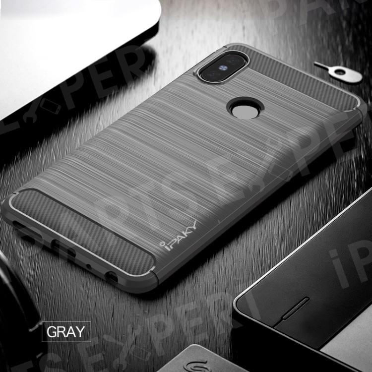 IPAKY Carbon Fiber Texture Brushed TPU Phone Cover for Xiaomi Redmi Note 5 Pro (Dual Camera)/Redmi Note 5 - Grey, Xiaomi Redmi Note 5 Pro (For India, Dual Camera:12MP+5MP)
IPAKY Carbon Fiber Texture Brushed TPU Phone Cover for Xiaomi Redmi Note 5 Pro (Dual Camera)/Redmi Note 5 - Grey, Xiaomi Redmi Note 5 Pro (For India, Dual Camera:12MP+5MP)
