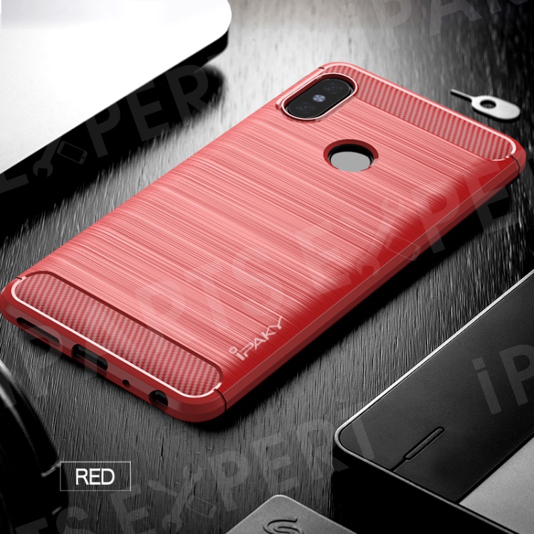 IPAKY Carbon Fiber Texture Brushed TPU Phone Shell for Xiaomi Redmi Note 5 Pro (Dual Camera)/Redmi Note 5 - Red, Xiaomi Redmi Note 5 Pro (For India, Dual Camera:12MP+5MP)
IPAKY Carbon Fiber Texture Brushed TPU Phone Shell for Xiaomi Redmi Note 5 Pro (Dual Camera)/Redmi Note 5 - Red, Xiaomi Redmi Note 5 Pro (For India, Dual Camera:12MP+5MP)