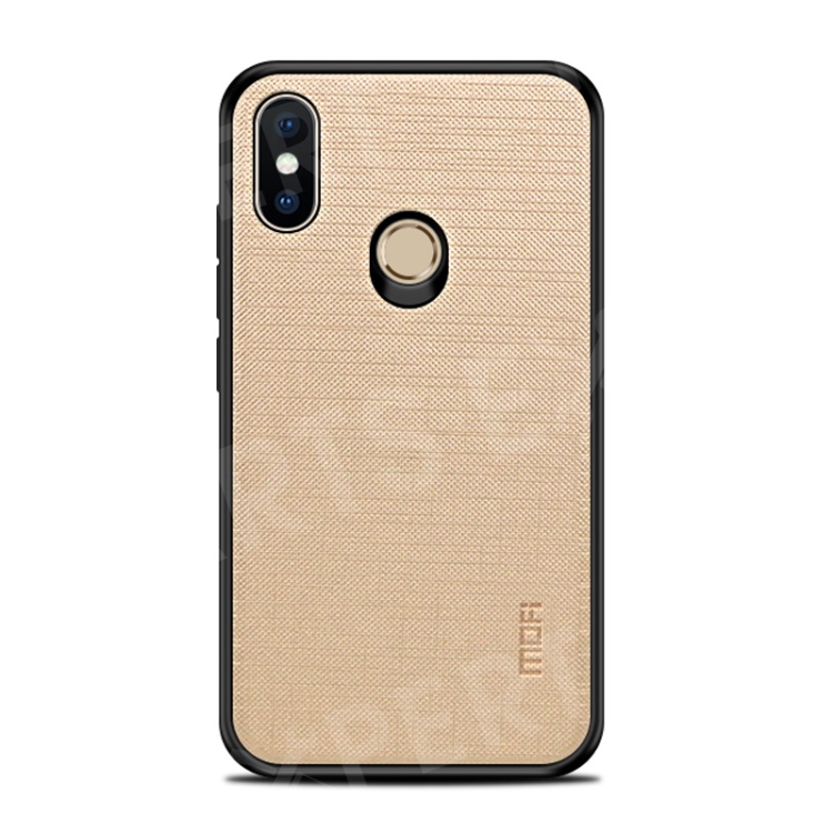 MOFI Bright Shield Series Cloth Coated PC TPU Hybrid Shell Case for Xiaomi Redmi Note 5 (12MP Rear Camera) / Redmi 5 Plus (China) / Xiaomi Redmi Note 5 Pro (Dual Camera) / Redmi Note 5 (China) - Gold, Xiaomi Redmi Note 5 (For India, Single 12MP Rear Camer
MOFI Bright Shield Series Cloth Coated PC TPU Hybrid Shell Case for Xiaomi Redmi Note 5 (12MP Rear Camera) / Redmi 5 Plus (China) / Xiaomi Redmi Note 5 Pro (Dual Camera) / Redmi Note 5 (China) - Gold, Xiaomi Redmi Note 5 (For India, Single 12MP Rear Camer