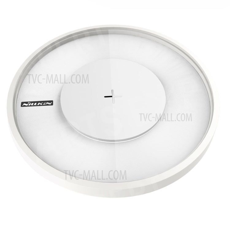 NILLKIN Magic Disk VI Wireless Charge Mat with Colorful LED Light for Samsung S8/S8 Plus, Note 8 Etc. (Not Support FOD Function) - White, iPhone X
NILLKIN Magic Disk VI Wireless Charge Mat with Colorful LED Light for Samsung S8/S8 Plus, Note 8 Etc. (Not Support FOD Function) - White, iPhone X