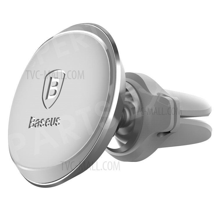 BASEUS Universal Magnetic Rotary Car Air Vent Phone Holder with Cable Clip for iPhone Samsung - Silver Color, Galaxy Note 8
BASEUS Universal Magnetic Rotary Car Air Vent Phone Holder with Cable Clip for iPhone Samsung - Silver Color, Galaxy Note 8