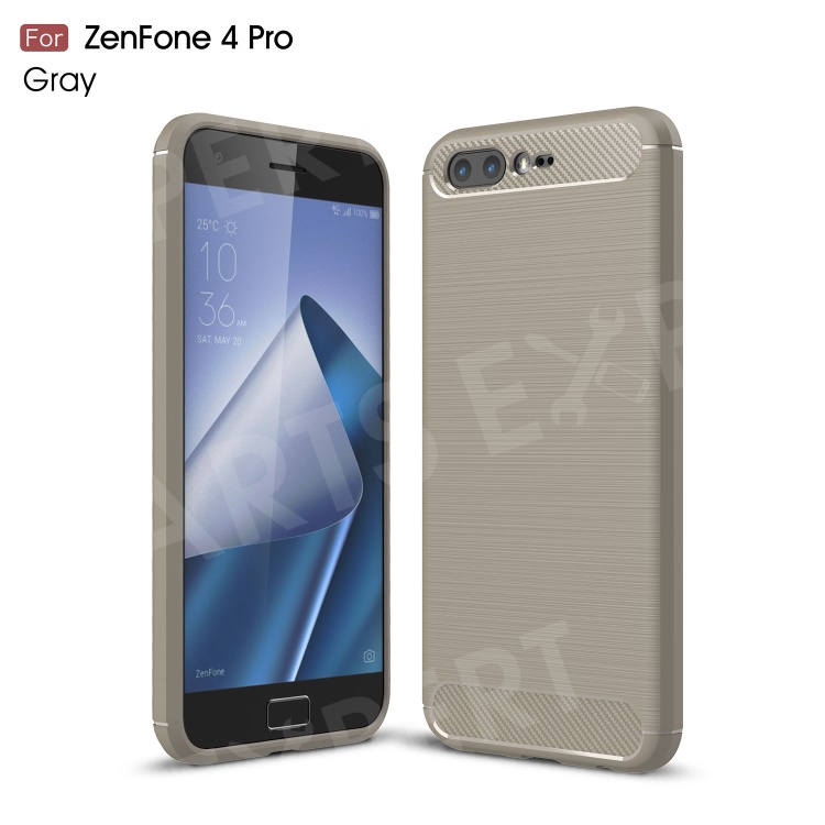 Carbon Fiber Texture Brushed TPU Mobile Phone Cover for Asus ZenFone 4 Pro ZS551KL - Grey, Asus ZenFone 4 Pro (ZS551KL)
Carbon Fiber Texture Brushed TPU Mobile Phone Cover for Asus ZenFone 4 Pro ZS551KL - Grey, Asus ZenFone 4 Pro (ZS551KL)