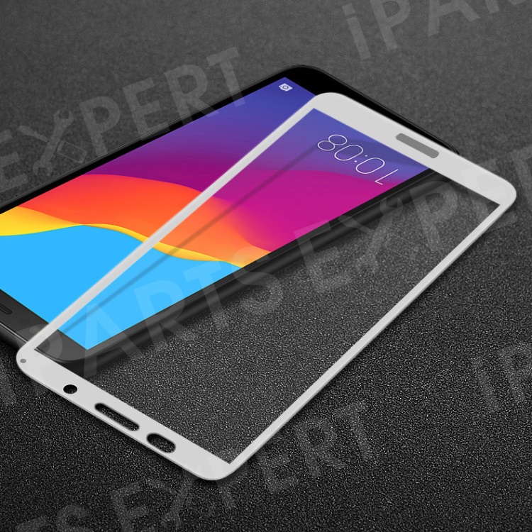 IMAK Pro+ Full Size Tempered Glass Screen Protector Film for Huawei Y5 Prime (2018)/Y5 (2018)/Honor Play 7 - White, Huawei Y5 Prime (2018)
IMAK Pro+ Full Size Tempered Glass Screen Protector Film for Huawei Y5 Prime (2018)/Y5 (2018)/Honor Play 7 - White, Huawei Y5 Prime (2018)