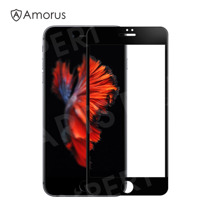 AMORUS for iPhone 7 3D Curved Full Screen Tempered Glass Protector Guard 0.3mm - Black, iPhone 7 4.7 inch
AMORUS for iPhone 7 3D Curved Full Screen Tempered Glass Protector Guard 0.3mm - Black, iPhone 7 4.7 inch