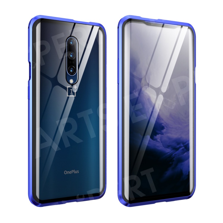 360 Degree Protection Magnetic Metal+Tempered Glass Phone Cover for OnePlus 7 Pro - Blue, OnePlus 7 Pro
360 Degree Protection Magnetic Metal+Tempered Glass Phone Cover for OnePlus 7 Pro - Blue, OnePlus 7 Pro