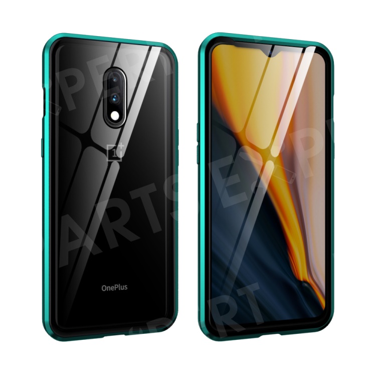 Magnetic Installation Metal Frame + Tempered Glass 360° Whole-surround Protective Case for OnePlus 7 - Green, OnePlus 7
Magnetic Installation Metal Frame + Tempered Glass 360° Whole-surround Protective Case for OnePlus 7 - Green, OnePlus 7