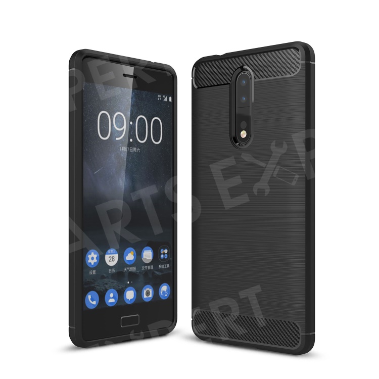 Carbon Fiber Texture Brushed TPU Mobile Phone Case for Nokia 8 - Black, Nokia 8
Carbon Fiber Texture Brushed TPU Mobile Phone Case for Nokia 8 - Black, Nokia 8