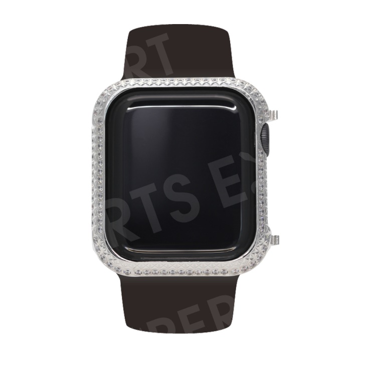 Metal Rhinestone Decor Watch Protective Frame Case for Apple Watch Series 4 44mm (Grid Pattern) - Silver, Apple Watch Series 4 44mm
Metal Rhinestone Decor Watch Protective Frame Case for Apple Watch Series 4 44mm (Grid Pattern) - Silver, Apple Watch Series 4 44mm
