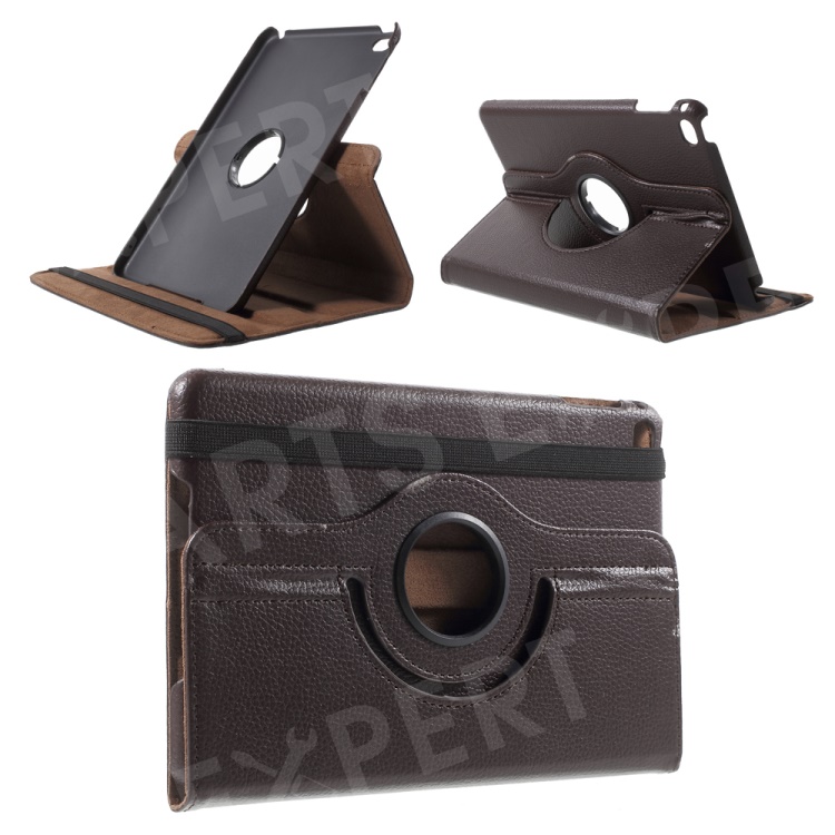 360-degree Rotating Stand Lychee Leather Case for iPad mini 4 - Coffee, iPad mini 4
360-degree Rotating Stand Lychee Leather Case for iPad mini 4 - Coffee, iPad mini 4