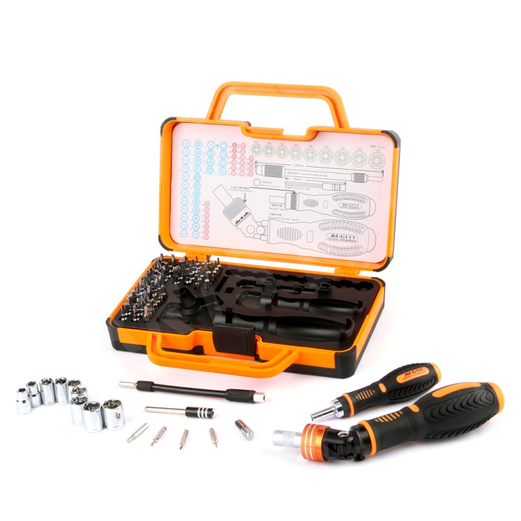 JAKEMY JM-6111 69-in-1 Precision Screwdriver Hardware Repair Open Tools Demolition Kit
JAKEMY JM-6111 69-in-1 Precision Screwdriver Hardware Repair Open Tools Demolition Kit