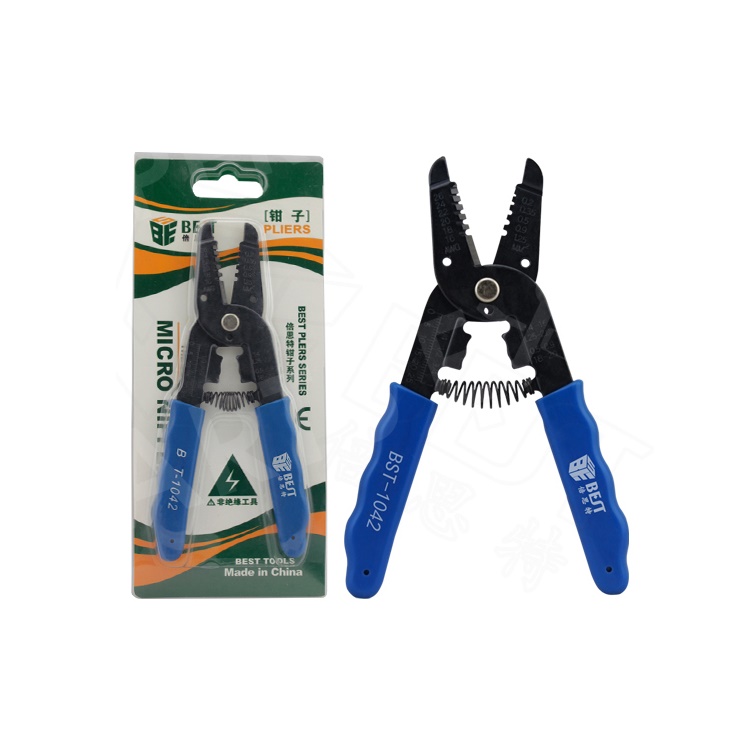 BEST BST-1042 Professional Wire Stripper Pliers Crimper Cable Stripping Crimping Cutter Hand Tool
BEST BST-1042 Professional Wire Stripper Pliers Crimper Cable Stripping Crimping Cutter Hand Tool