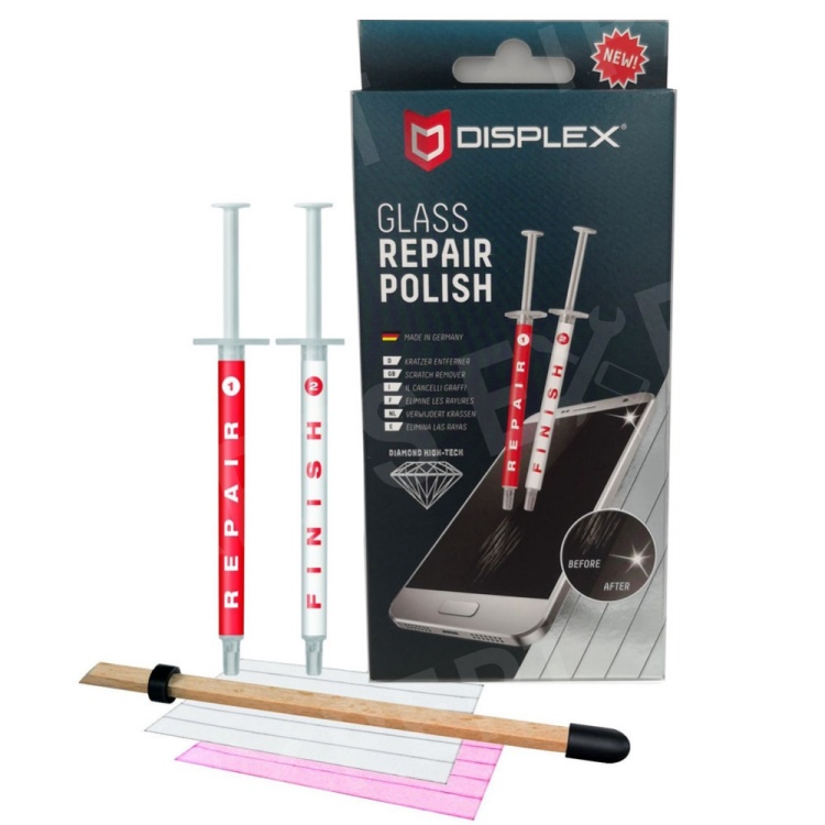 DISPLEX Smartphone Screen Car Windshield Watches Screen Scratch Remover Glass Repair Polish
DISPLEX Smartphone Screen Car Windshield Watches Screen Scratch Remover Glass Repair Polish