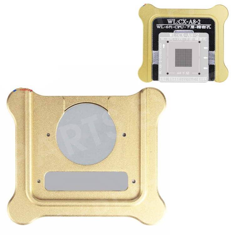 WL A8 CPU Lower with Base for Apple iPhone 6/6 Plus (General Model) Quick Postioning BGA Chip Plate, iPhone 6 4.7-inch
WL A8 CPU Lower with Base for Apple iPhone 6/6 Plus (General Model) Quick Postioning BGA Chip Plate, iPhone 6 4.7-inch