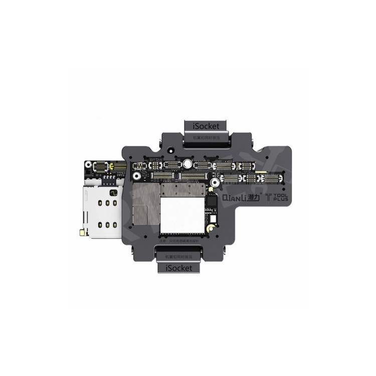 QIANLI iSocket Jig Upper Lower Layers Logic Board Test Fixture for IPhone X (Simplified Version), iPhone X
QIANLI iSocket Jig Upper Lower Layers Logic Board Test Fixture for IPhone X (Simplified Version), iPhone X