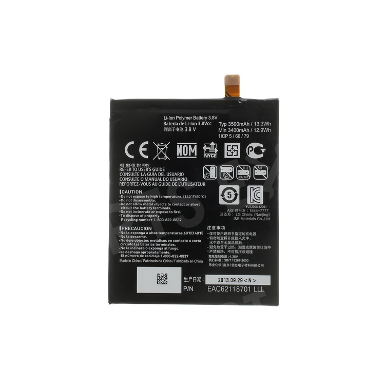 OEM 3.8V 3500mAh BL-T8 Battery Replacement for LG Optimus G Flex D955 D958 D959 D950 LS995 OEM 3.8V 3500mAh BL-T8 Battery Replacement for LG Optimus G Flex D955 D958 D959 D950 LS995
