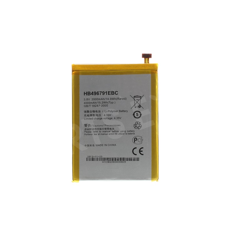 OEM 3.8V 3900mAh HB496791EBC Battery for Huawei Ascend Mate MT1-U06 OEM 3.8V 3900mAh HB496791EBC Battery for Huawei Ascend Mate MT1-U06