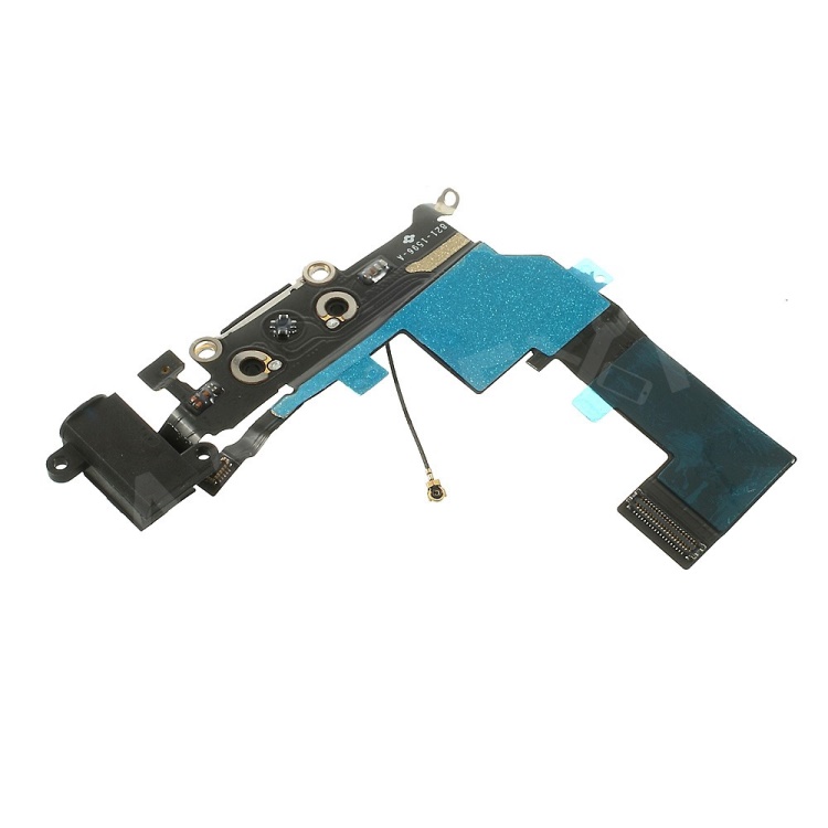 For iPhone 5s Charging Port Dock Connector Earphone Jack Flex Cable (OEM, not brand new) - Black For iPhone 5s Charging Port Dock Connector Earphone Jack Flex Cable (OEM, not brand new) - Black