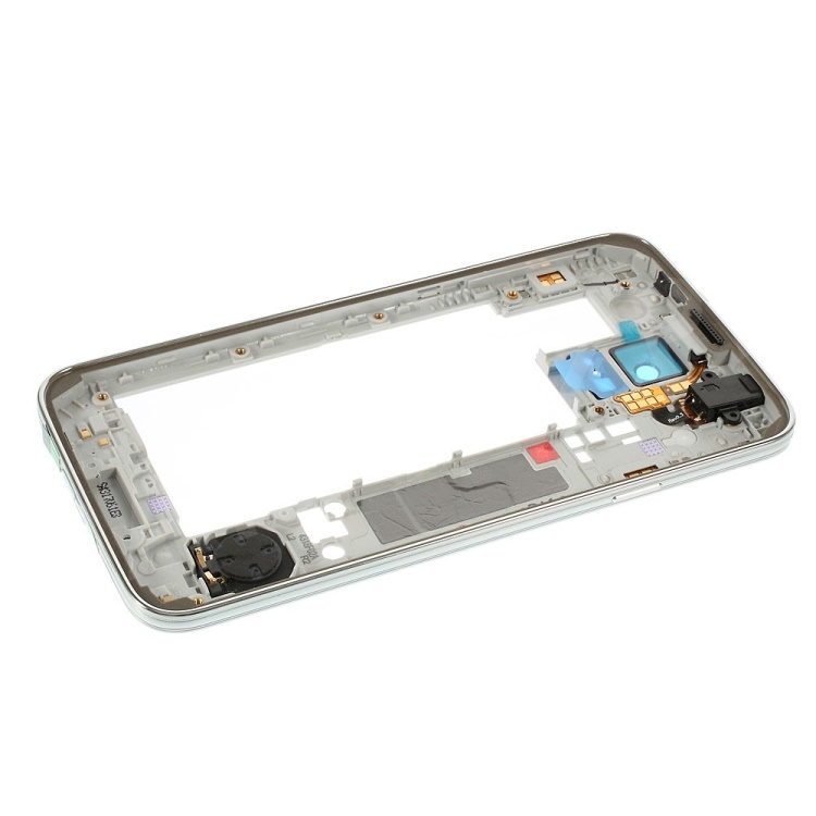 OEM Middle Plate with Side Keys Replacement for Samsung Galaxy S5 G900 - Silver OEM Middle Plate with Side Keys Replacement for Samsung Galaxy S5 G900 - Silver