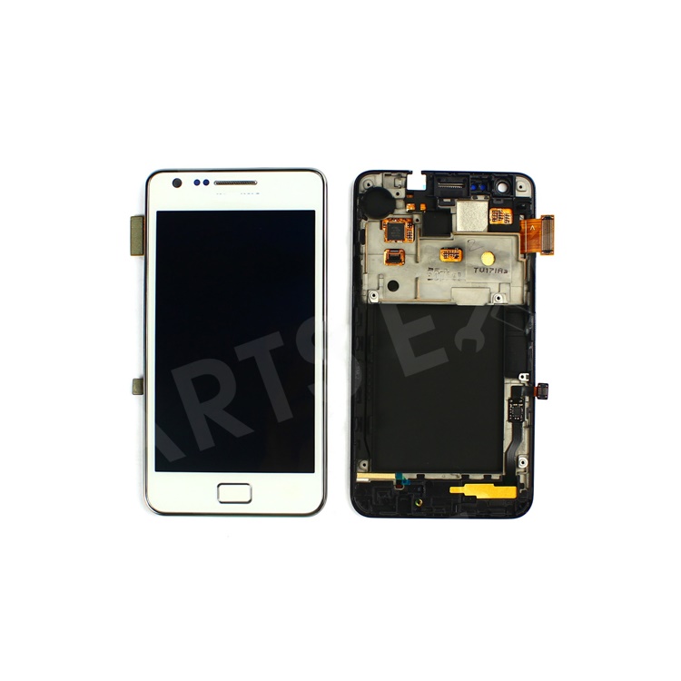 For Samsung i9100 Galaxy S2 LCD Assembly w/ Touch Screen Digitizer and Other Parts (Dock Connector Charging Port Flex + Earpiece + Sensor Flex + Vibration Motor) OEM - White, Galaxy S II I9100
For Samsung i9100 Galaxy S2 LCD Assembly w/ Touch Screen Digitizer and Other Parts (Dock Connector Charging Port Flex + Earpiece + Sensor Flex + Vibration Motor) OEM - White, Galaxy S II I9100