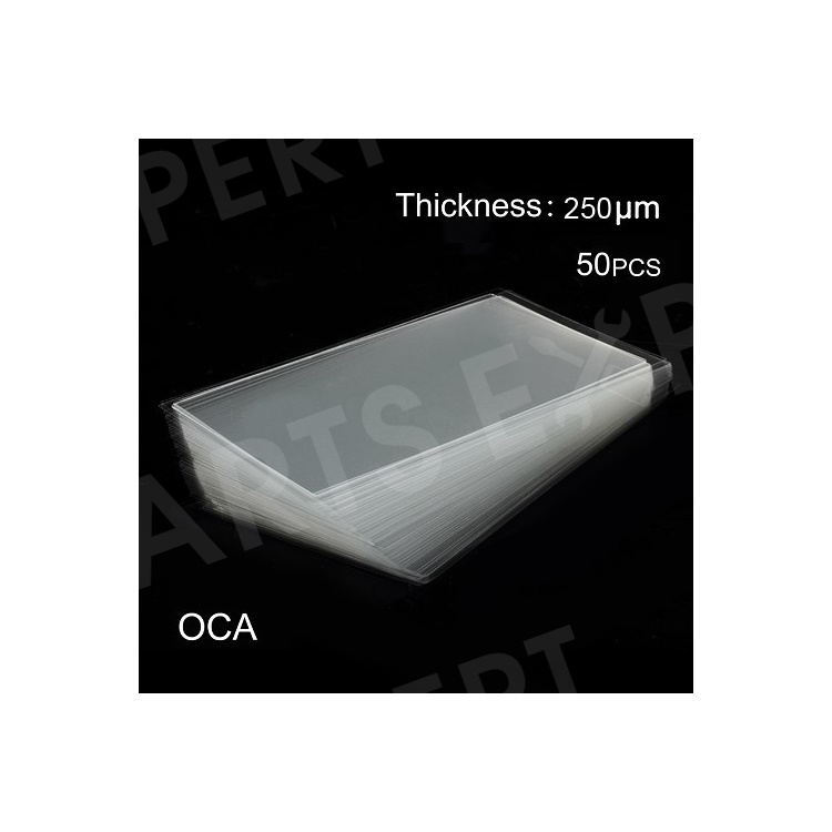 50pcs for Samsung Galaxy S5 G900 LCD Digitizer OCA Optical Clear Adhesive Double-side Sticker, Thickness: 0.25mm 50pcs for Samsung Galaxy S5 G900 LCD Digitizer OCA Optical Clear Adhesive Double-side Sticker, Thickness: 0.25mm
