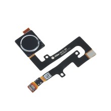 Replacement Home Key Fingerprint Button Flex Cable Part (OEM Disassembly) for Nokia 6.1 Plus / X6 - Black
