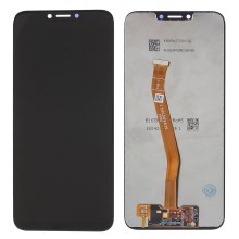 OEM LCD Screen and Digitizer Assembly + Frame Replace Part for Huawei Honor Play - Black