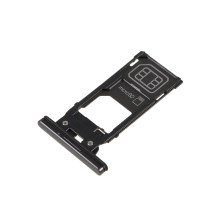 OEM SIM Card Tray Holder Repair Part for Sony Xperia XZ2 Plus - Black