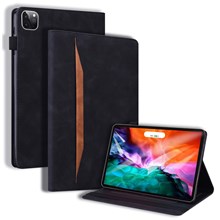 Leather Stand Tablet Cover for iPad Air 11 (2026) / (2025) / (2024) / Pro 11 (2022) /  (2021) / (2020) / (2018) / Air (2020) / Air (2022) - Black