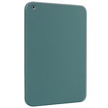 For iPad 10.2 (2021)/(2020)/(2019) Soft Liquid Silicone Bumper Slim Fit Shockproof Protective Phone Case - Green