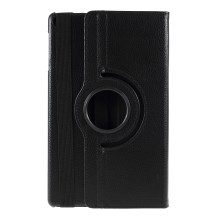  crazy horse texture leather card holder case Stand for Amazon Fire Phone - Black