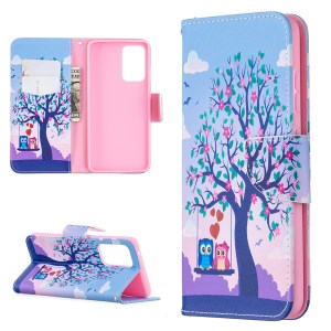 Couple Owls and Tree