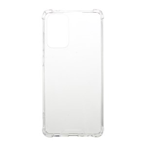 Shockproof Clear Acrylic Back Panel + Soft TPU Edge Combo Case for Samsung Galaxy A72 4G/5G