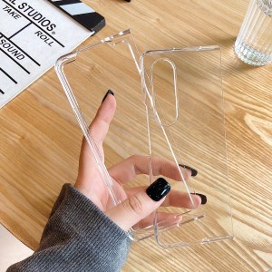Transparent Hard PC Case Mobile Phone Protective Cover Shell for Samsung Galaxy Z Fold3 5G