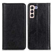  crazy horse texture leather card holder case Stand for Amazon Fire Phone - Black