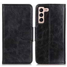  crazy horse texture leather card holder case Stand for Amazon Fire Phone - Black