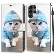 C15 Blue Hoodie Cat