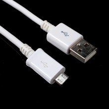 Economical 1m Micro USB Charge Sync Data Cable - White