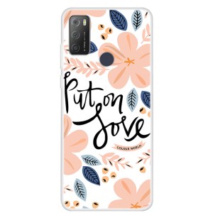 Stylish Pattern Printing Soft TPU Cell Phone Case for Alcatel 1S (2021) - Put on Love