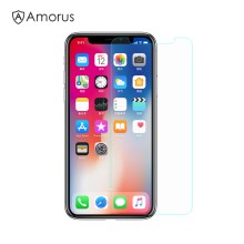 AMORUS for iPhone (2019) 5.8" / XS / X (Ten) Mobile Tempered Glass Screen Protector Arc Edge