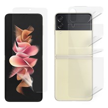 1 Set Matte Anti-fingerprint Complete Covering PET Screen Protector Film for Samsung Galaxy Z Flip3 5G