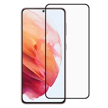 Full Coverage Anti-explosion Ultra-slim Silk Printing Full Glue Tempered Glass Screen Protector Fingerprint Unlock for Samsung Galaxy S22 5G / S23