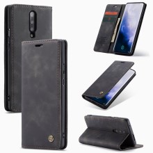  crazy horse texture leather card holder case Stand for Amazon Fire Phone - Black